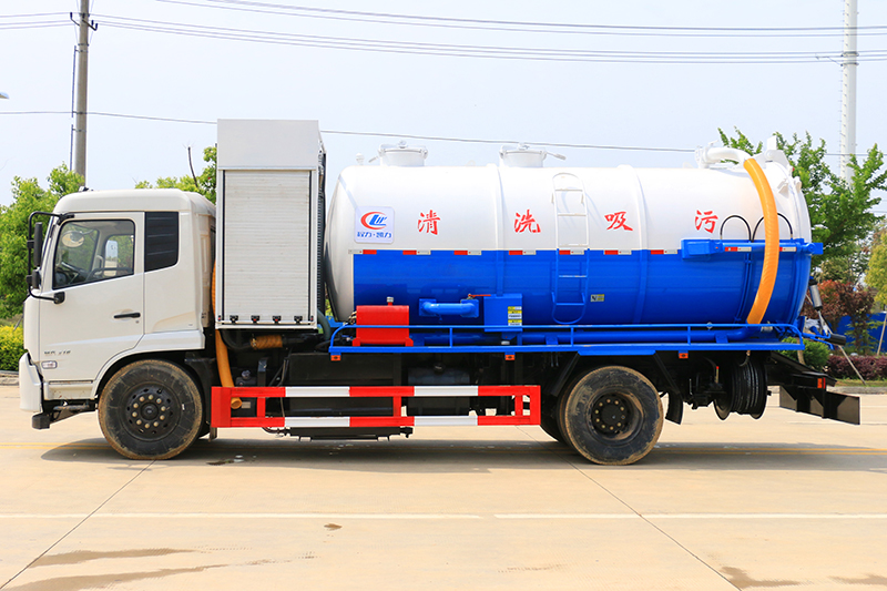 國六東風天錦 15方 清洗吸污車{i}