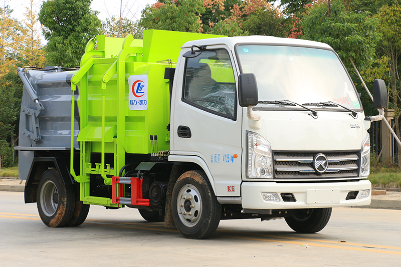 國六凱馬 3方 餐廚垃圾車{i}