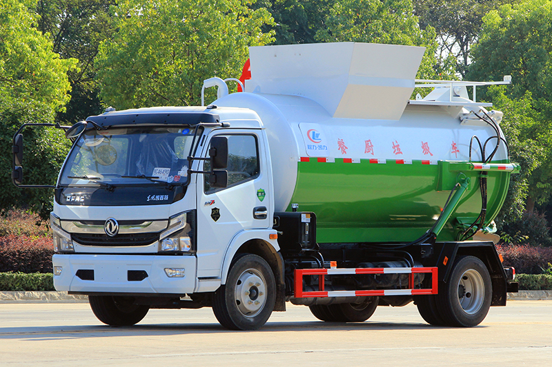 國(guó)六東風(fēng)大多利卡 6方 餐廚垃圾車{i}