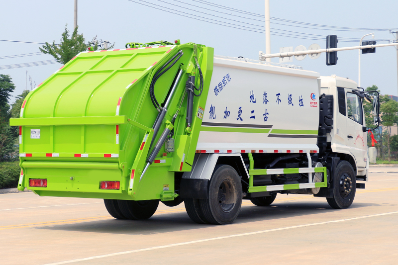 國六東風天錦 14方 壓縮垃圾車{i}