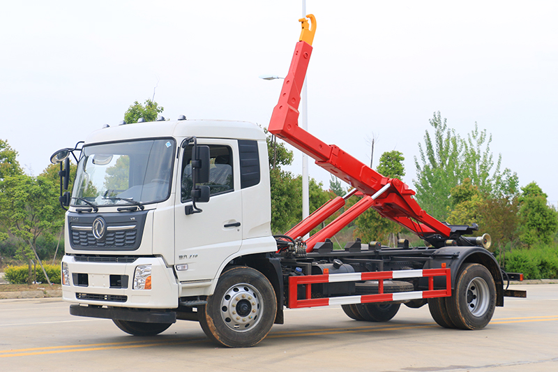 國六東風天錦套臂垃圾車