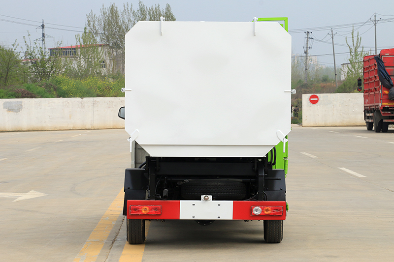 國六福田祥菱 3方 掛桶垃圾車{i}