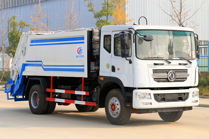 國六東風D9 10-12方 壓縮垃圾車{i}