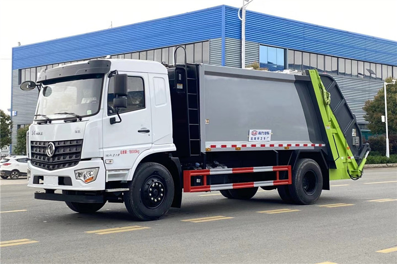國(guó)六東風(fēng)專底14方 壓縮垃圾車{i}