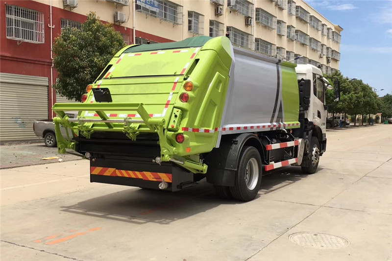 國六東風天錦12-14方高端壓縮垃圾車{i}