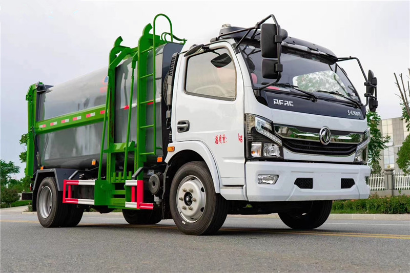 國六大多利卡10方側裝壓縮垃圾車