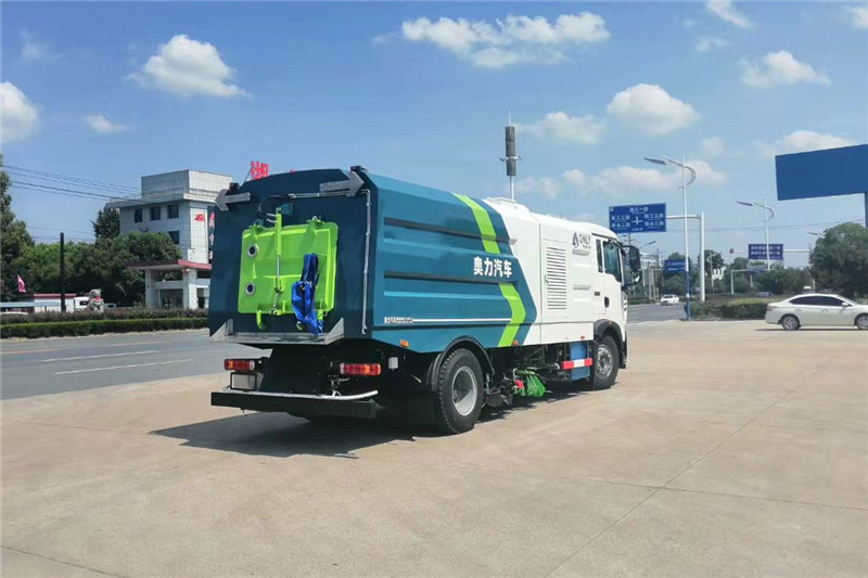 國六重汽T5G 16噸（9水/7塵）洗掃車{i}