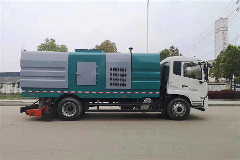 國六東風天錦10噸（2水/8塵）吸塵車{i}