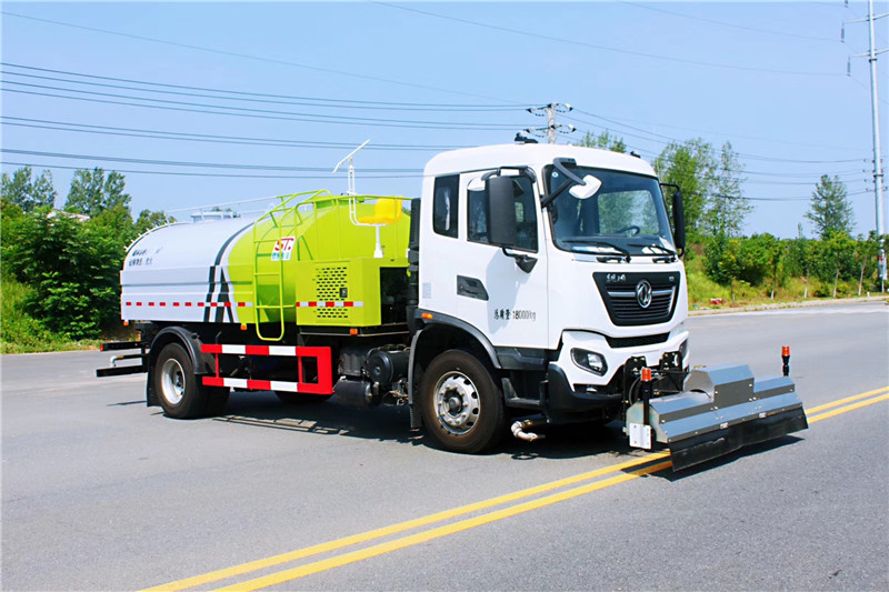 國六東風天錦9方路面清洗車{i}