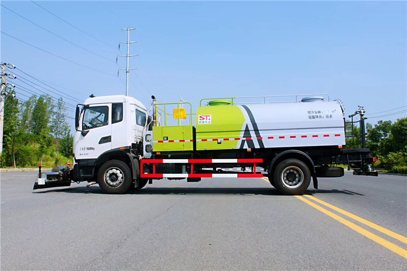 國六東風天錦9方路面清洗車{i}