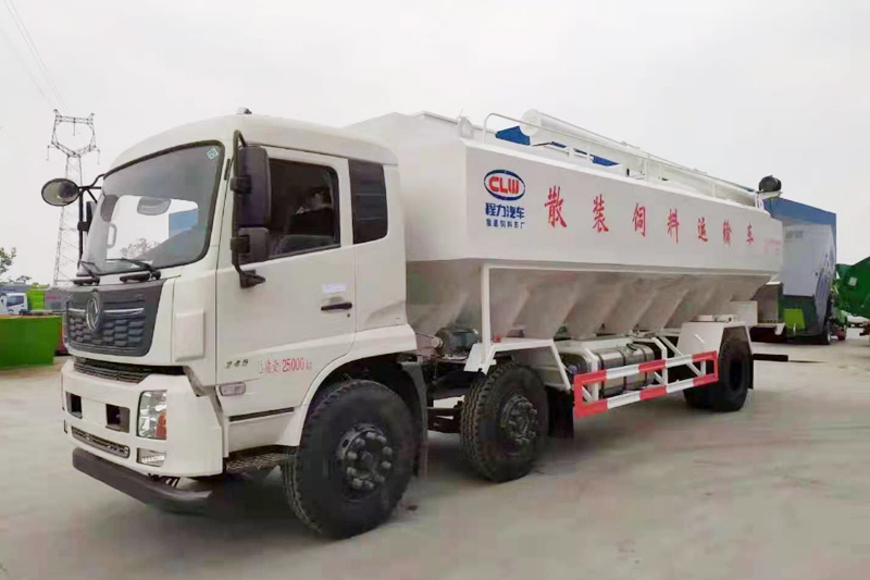 東風天錦（小三軸）30立方飼料運輸車{i}